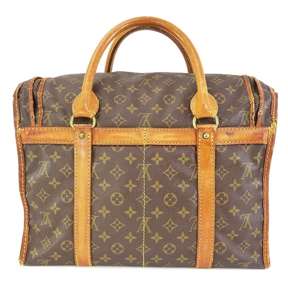 Louis Vuitton Brown and Tan Monogram Travel Bag Unisex - Picture 3 of 13